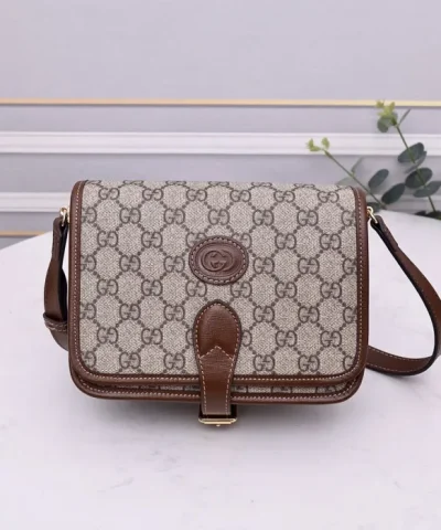 Replica Gucci Mini Crossbody Bag With Interlocking G
