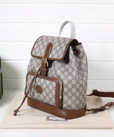 Replica Gucci Backpack With Interlocking G - high-end replica designer purse