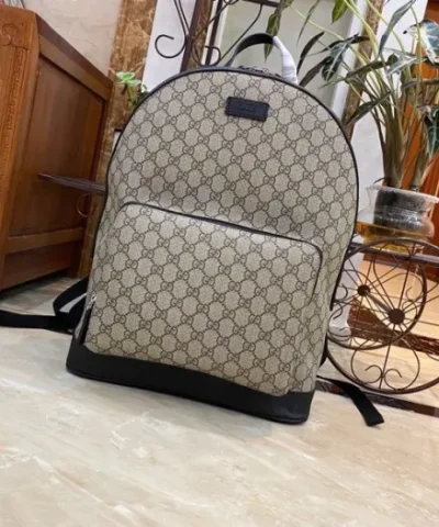 Replica Gucci Medium GG Backpack With Tag