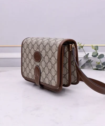 Replica Gucci Mini Crossbody Bag With Interlocking G