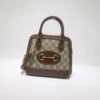 GUCCI HORSEBIT 1955 MINI CANVAS TOTE IN NEUTRALS - 1:1 premium replica handbag