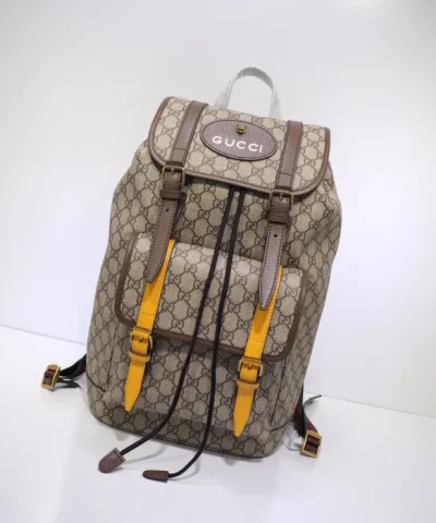 Replica Gucci GG Supreme Leather Backpack - 1:1 premium replica handbag