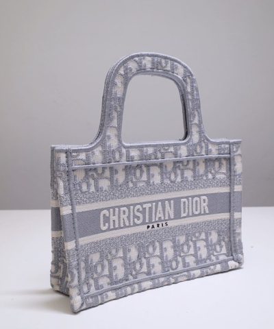Replica Dior Tote Book Mini Cd Grey