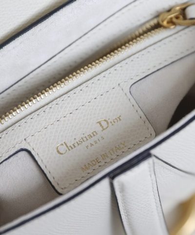 Replica Dior Saddle White Wool