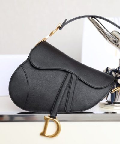 Replica Dior Saddle Bag Black - high-quality designer bag dupe