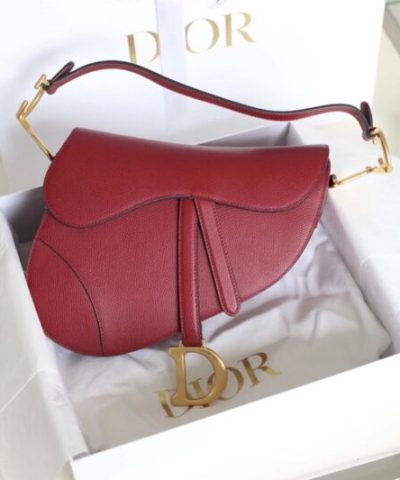 Replica Dior Saddle Bag Red