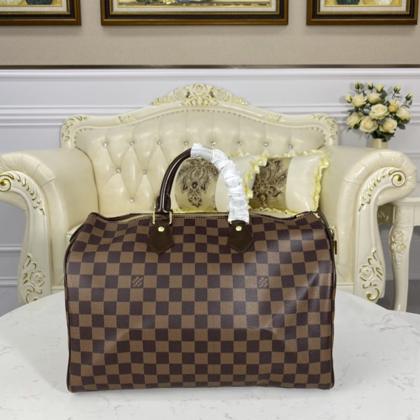 Replica Louis Vuitton Speedy Brown Grid - high-end replica designer purse