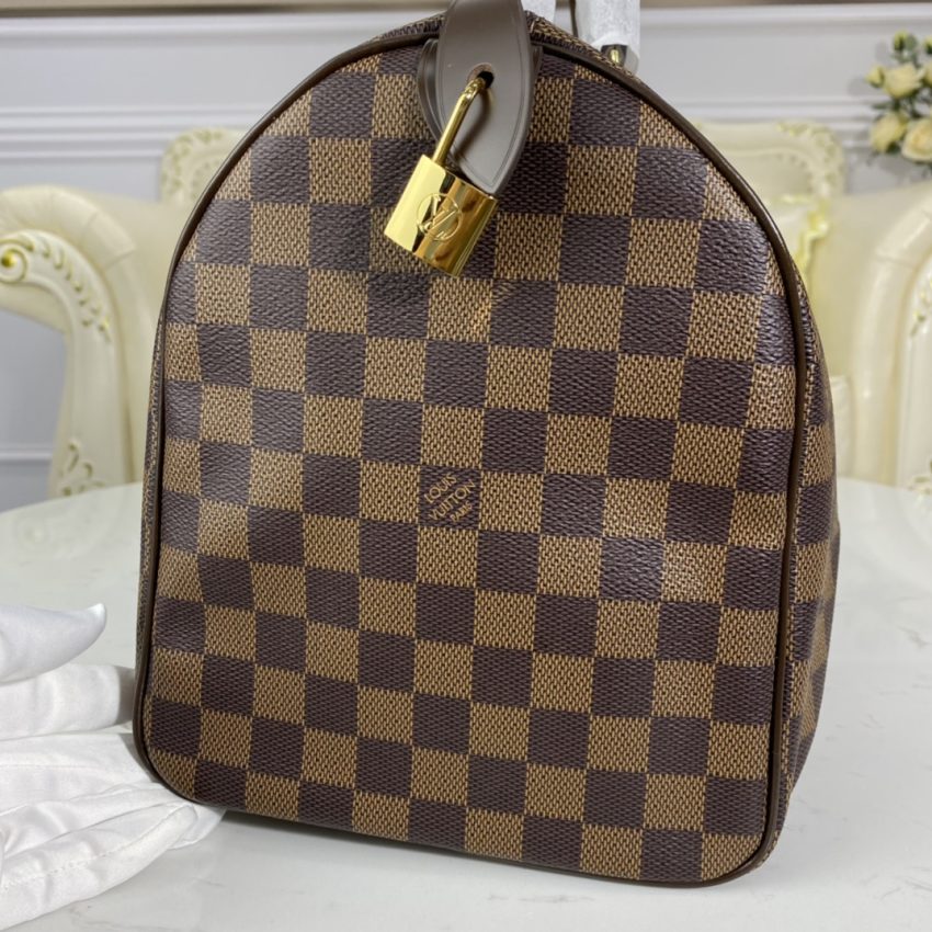 Replica Louis Vuitton Speedy Brown Grid - premium superclone handbag