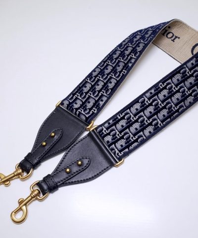 Replica Dior Adjustable Shoulder Strap Grey