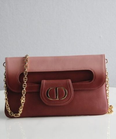 Replica Dior Double Bag Red