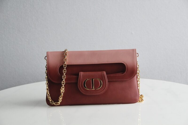 Replica Dior Double Bag Red