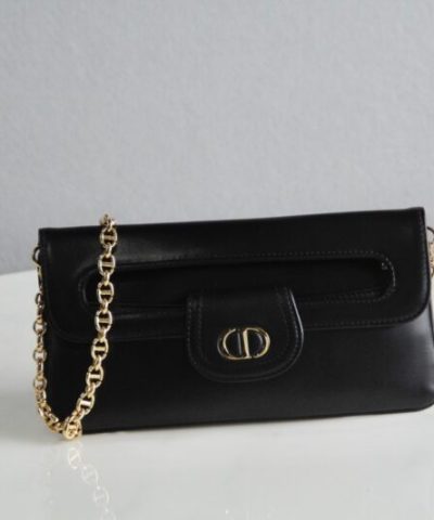 Replica Dior Double Bag Black - premium superclone handbag