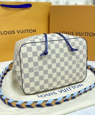 Replica Louis Vuitton Neonoe Bb White Grid - high-end replica designer purse