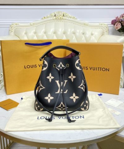 Replica Louis Vuitton Neonoe Bb Black - 1:1 premium replica handbag