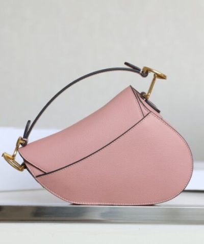 Replica Dior Saddle Bag Small Pink - high-quality designer bag dupe