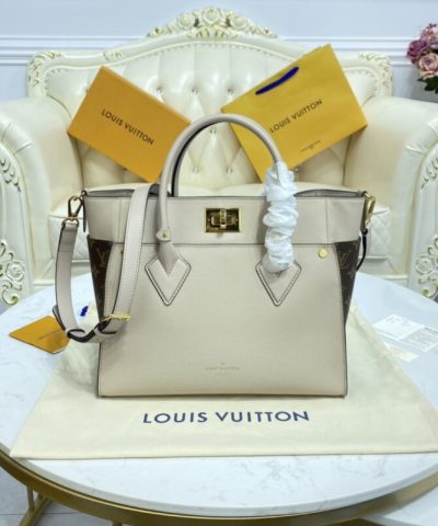 Replica Louis Vuitton On My Side White - top-grade luxury bag dupe