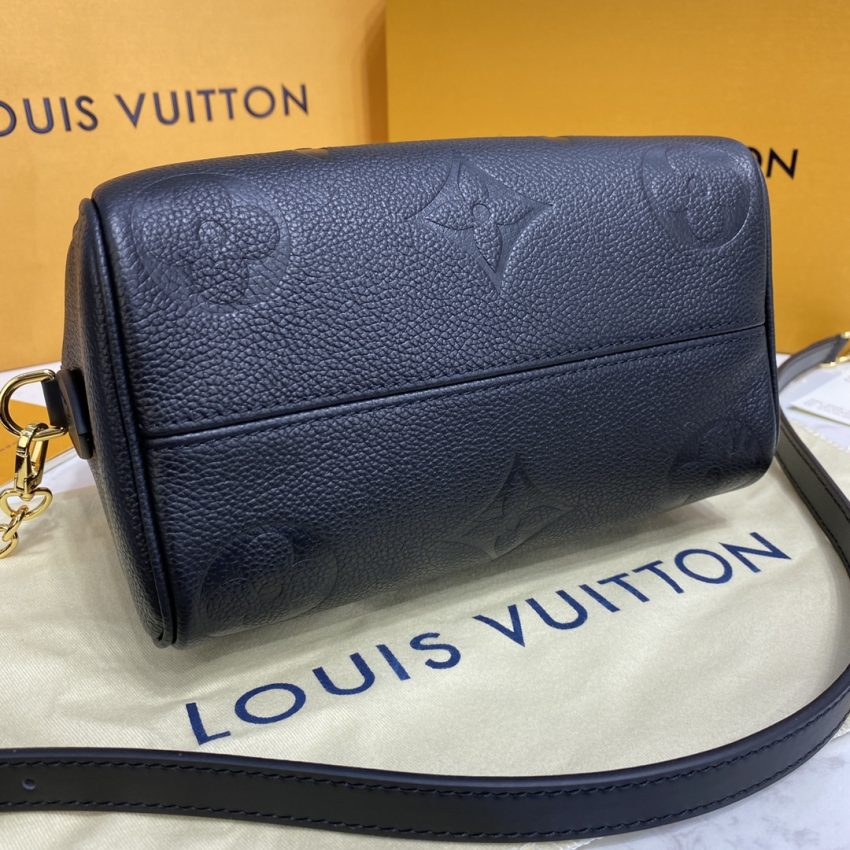 Replica Louis Vuitton Speedy Bandouliere 20 Full Black