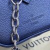 Replica Louis Vuitton Speedy Bandouliere 20 Dark Blue - high-quality designer bag dupe