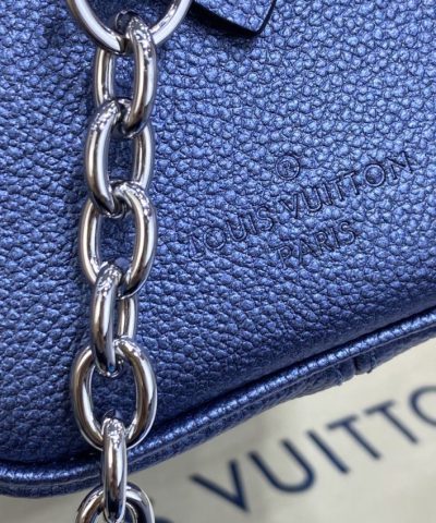 Replica Louis Vuitton Speedy Bandouliere 20 Dark Blue - high-quality designer bag dupe