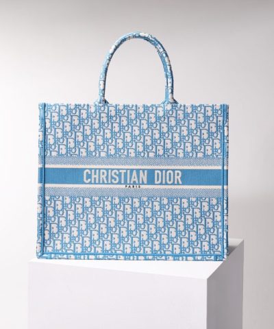 Replica Dior Tote Book Cd Light Blue