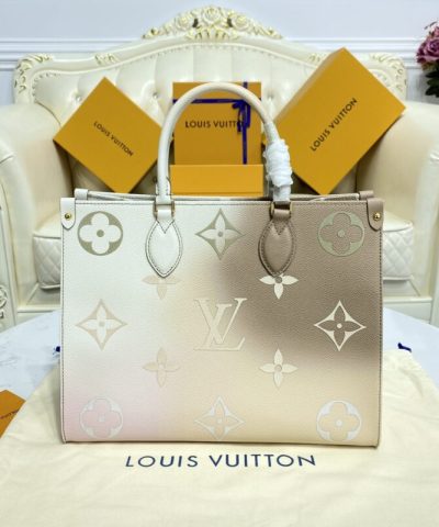Replica LV Onthego Milk Tea