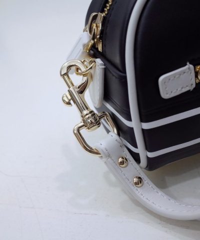 Replica Dior Vibe Zip Bowling Bag Black - high-end replica designer purse