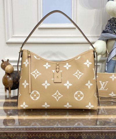 Replica Louis Vuitton Carry All Apricot