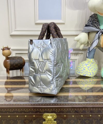 Replica LV Onthego Silver Soft