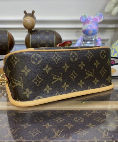 Replica Louis Vuitton Nano Diane Satchel Brown
