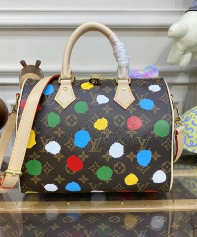 Replica Louis Vuitton Speedy Bandouliere 25 Yayoi Kusama