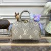 Replica Louis Vuitton Speedy Bandouliere 20 Milk Beige