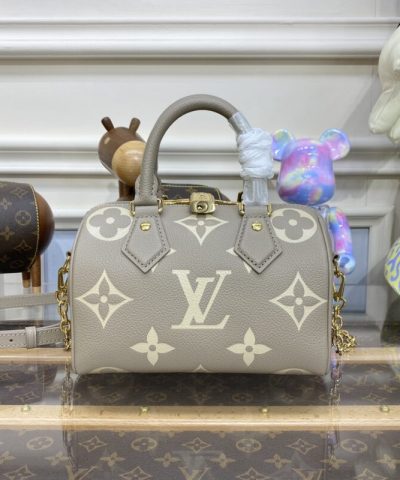 Replica Louis Vuitton Speedy Bandouliere 20 Milk Beige