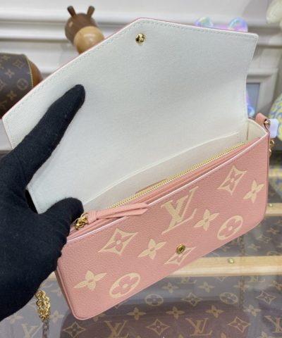 Replica Louis Vuitton Félicie Pochette Pink