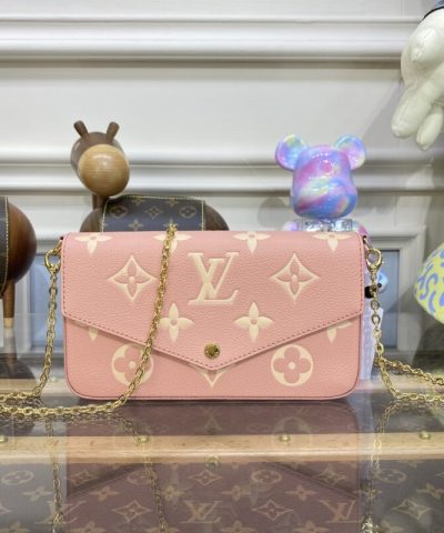Replica Louis Vuitton Félicie Pochette Pink