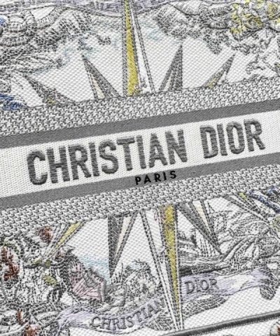Replica Dior Tote Book Grey Lucky Star - designer handbag clone