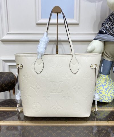 Replica Louis Vuitton Neverfull MM Full Beige