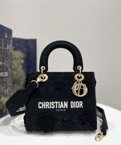 Replica Lady Dior D – Lite Chardons Black