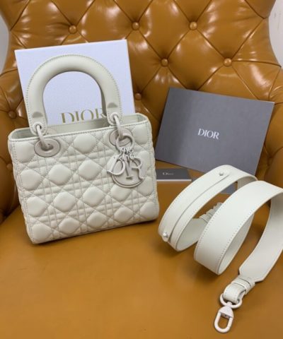 Replica Lady Dior Matte White Abc