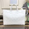 Replica Louis Vuitton Sac Plat 24H White