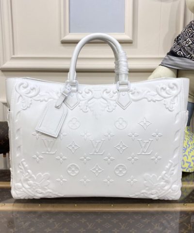 Replica Louis Vuitton Sac Plat 24H White