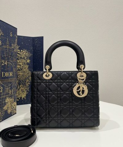 Replica Lady Dior Large Black