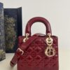 Replica Lady Dior Patent Red - top-grade luxury bag dupe