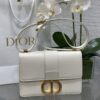 Replica Dior 30 Montaigne White - 1:1 premium replica handbag