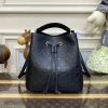 Replica Louis Vuitton Noe Bucket Black MM - 1:1 premium replica handbag