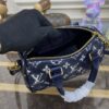 Replica Louis Vuitton Speedy Bandouliere Blue Denim - affordable luxury replica bag