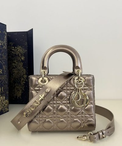Replica Lady Dior Golden Metallic Abc - top-grade luxury bag dupe