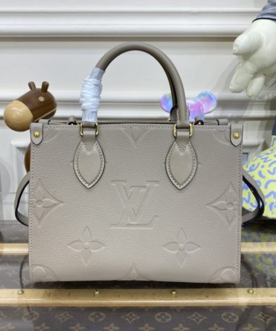 Replica LV Onthego PM Beige - high-end replica designer purse