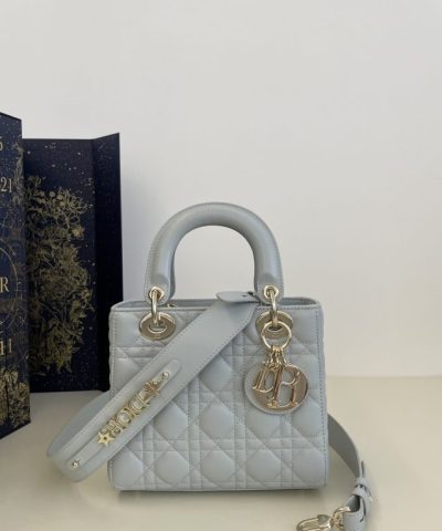 Replica Lady Dior Sky Blue Abc - high-end replica designer purse