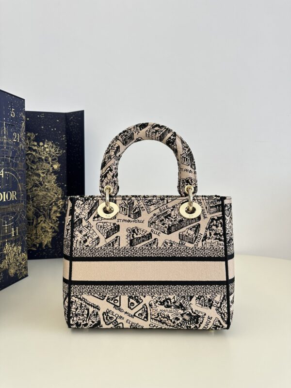 Replica Lady Dior D – Lite Beige Paris - affordable luxury replica bag