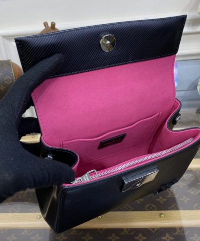 Replica Louis Vuitton Cluny Mini Black - 1:1 premium replica handbag